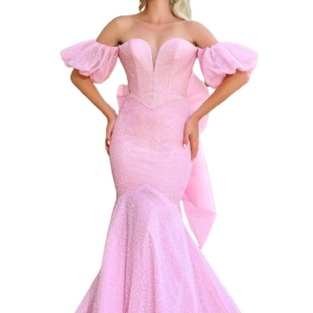 Portia and Scarlett PS24065 Prom Dress Pink size 0